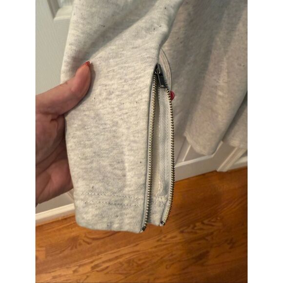 Orvis Signature Fleece Gray Funnel Neck Dress w/ Pickets Sz XL NWOT - Picture 5 of 8